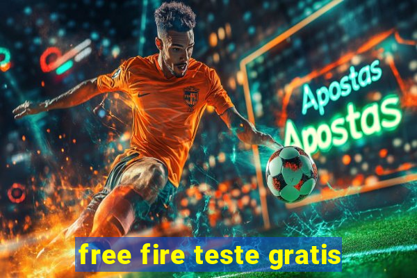 free fire teste gratis